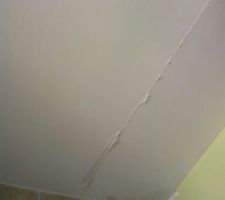 Plafond salle de bain