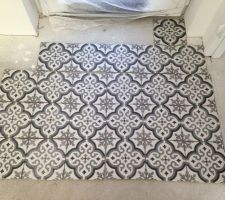 Calepinage entr&eacute;e