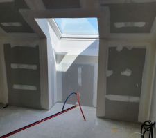 Finition placo 1er &eacute;tage, chambre