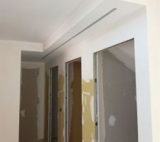 Plafond couloir bas