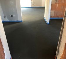 Chape fraiche au rdc