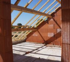 Comble dessus garage