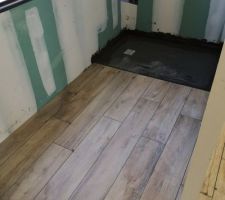 Carrelage salle d'eau