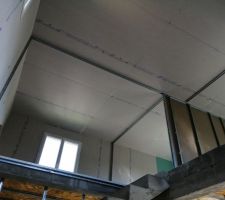 Avancement des placos 1ere étage