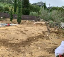 &Eacute;vacuation du trop plein de terre