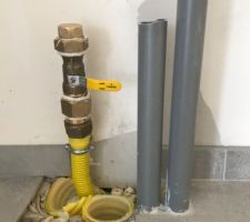 Arrivée gaz naturel