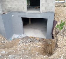 Fondation murs de retenue de terres