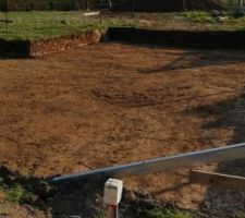 Terrassement a l'&eacute;querre