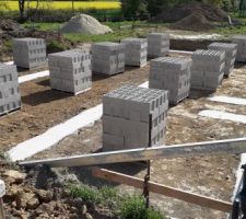 Les parpaing sont Arrivés