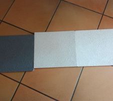 3 couleurs de crépi