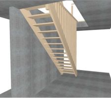 Plan escalier
