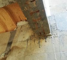 Poutre en b&eacute;ton de 5 m 90