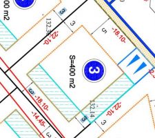 Plan de notre terrain