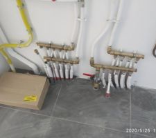 La mise en service chauffage toujours pas faite...