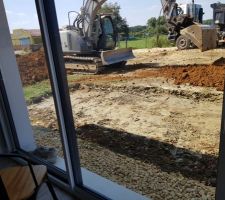 Emplacement futur terrasse