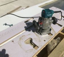 Travail sur plan de travail