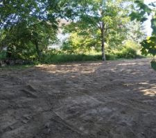 Terrassement du terrain