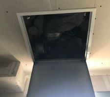 Trappe Vmc dans la buanderie