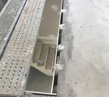 Rattrapage de la trémie