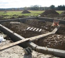Il pleut souvent ça ralentie les travaux