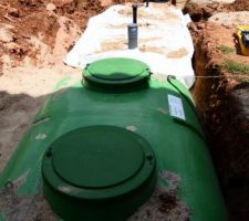 Fin fosse septique et debut Piscine