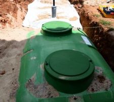 Fin fosse septique et debut Piscine