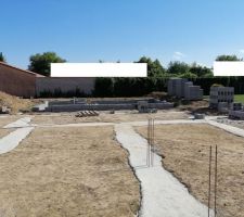 Piscine en cours