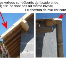 Voliges sur débords