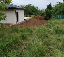 Implantation du terrain de pétanque