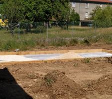 Gravier du terrain de pétanque