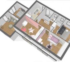 Fin du confinement : on découvre les joies du site KOZIKAZA et on s'amuse bien...
Vue Etage suite