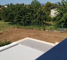Plage piscine terminée