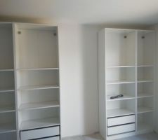 Caisson Ikea chambre parentale