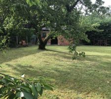 Cabanon en brique .. ancien poulailler de 15m2