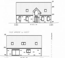 Aspect extérieur définitif 
Modifications de la gerbière

Carrelage 
Brique vieux riemes enfin accepté pour le PC