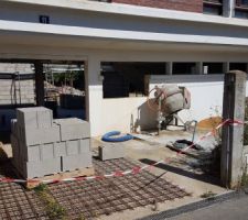 Ouvertures dans la maçonnerie existante