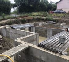 Pr&eacute;paration dalle