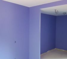 Chambre parentale violet paradis