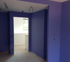 Chambre parentale violet paradis