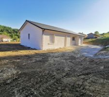 Ca y est le terrassement est terminé!!