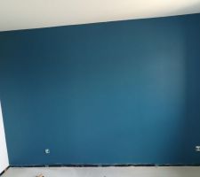 Peinture bleu Pan chambre enfant 1