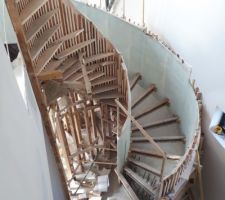 Coffrage escalier
