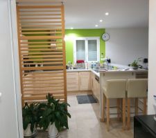 Vue depuis l'entrée