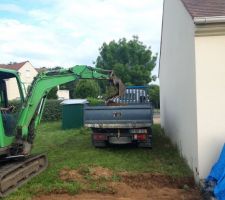 Fouille fondation