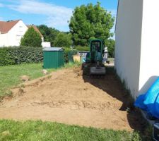 Fouille fondation