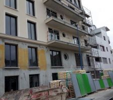 Le chantier au 8 mars