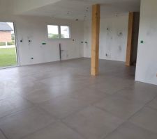 Carrelage Euroceramica 80*80 Fango fourni / posé par l'entreprise Lazzarin carrelage - concept ceram