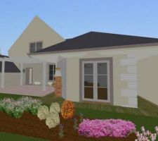 Vue extérieure 3D