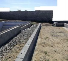 Passage des gaines dans le vide sanitaire