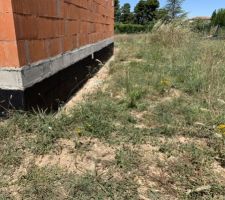 Protection du VS, passage enduit bitumeux